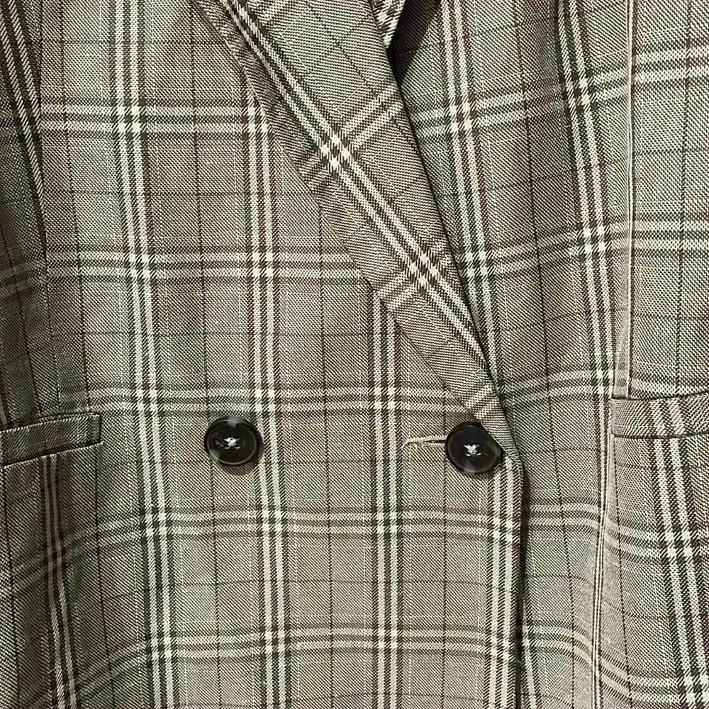TopShop Plaid Blazer - Picture 2 of 9